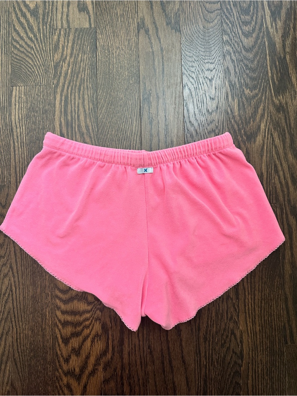 Love Shack Fancy X HURLEY - SOLID TERRY WALKSHORTS in pink Size Small - Picture 4 of 4